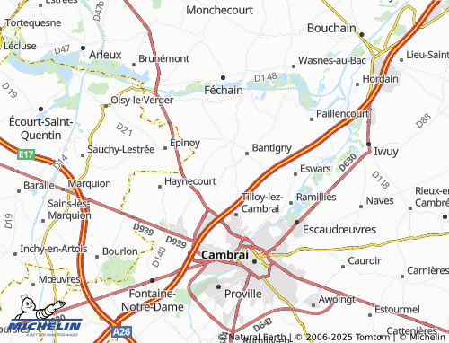 Carte MICHELIN Blécourt - ViaMichelin