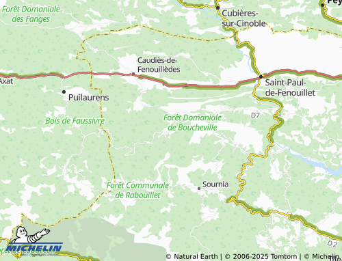 MICHELIN Vira map - ViaMichelin