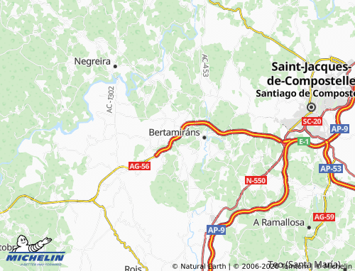 Mapa MICHELIN Urbanización Lamas de Albariño - ViaMichelin