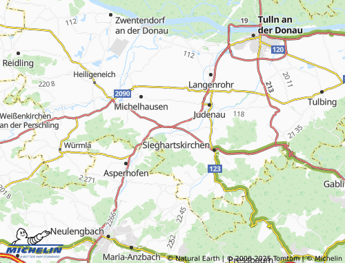 MICHELIN Einsiedl map - ViaMichelin