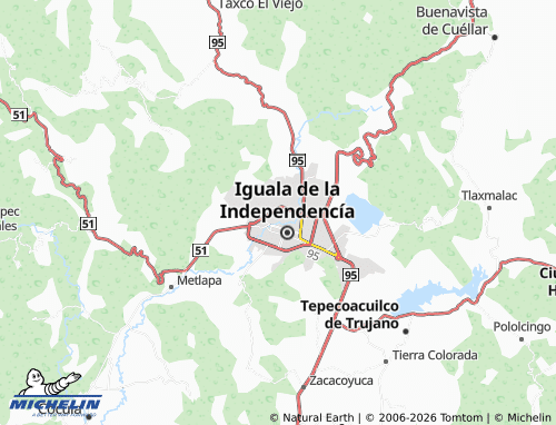 Mappa MICHELIN Ampliación Plan de Ayala - ViaMichelin