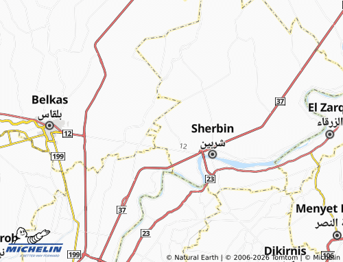 Mapa MICHELIN al-Shinnawi - ViaMichelin