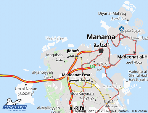 MICHELIN Al Maqsha map - ViaMichelin