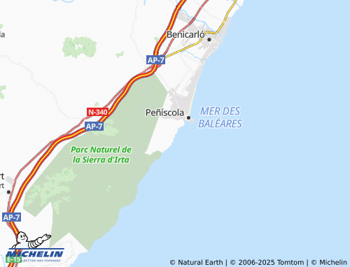 MICHELIN Finca del Moro map - ViaMichelin