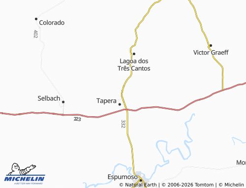 Mapa MICHELIN Azul - ViaMichelin