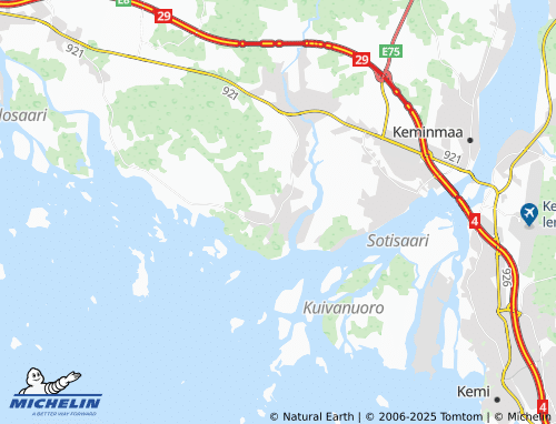 MICHELIN Ylitalo map - ViaMichelin