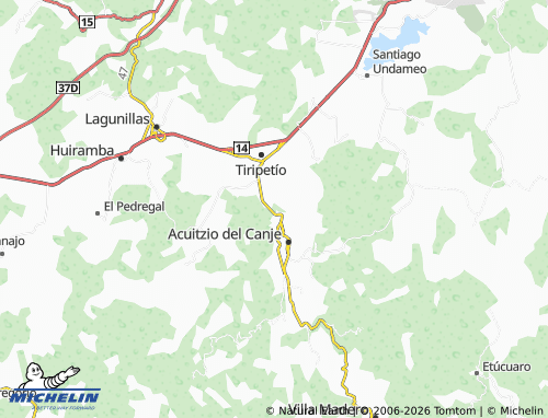 Mapa MICHELIN Juan Ortiz Murillo - ViaMichelin