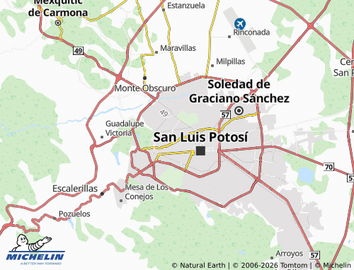 Mapa MICHELIN La Moreña - ViaMichelin