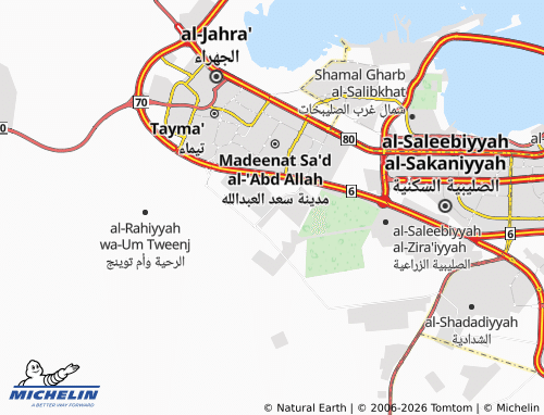 MICHELIN South Amghara map - ViaMichelin