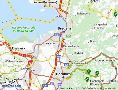 Mappa MICHELIN Lauterach - ViaMichelin