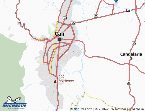 MICHELIN Mojica map - ViaMichelin