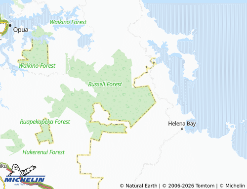 Mapa MICHELIN Russell Forest - ViaMichelin