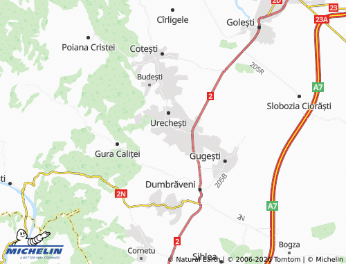 Mappa MICHELIN Popești - ViaMichelin