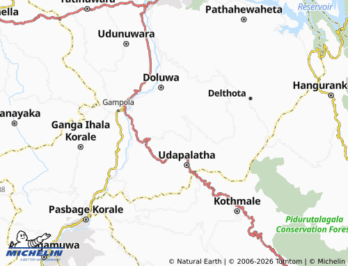 Mappa MICHELIN Udagama3 - ViaMichelin