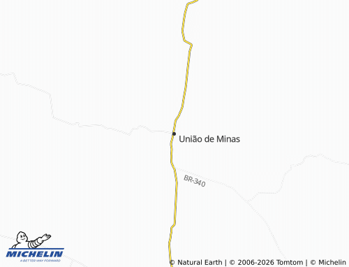 Mappa MICHELIN União de Minas - ViaMichelin