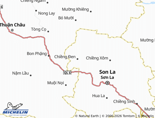 Mapa MICHELIN Chiềng Đen - ViaMichelin