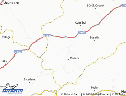 Mappa MICHELIN Tutmaç - ViaMichelin