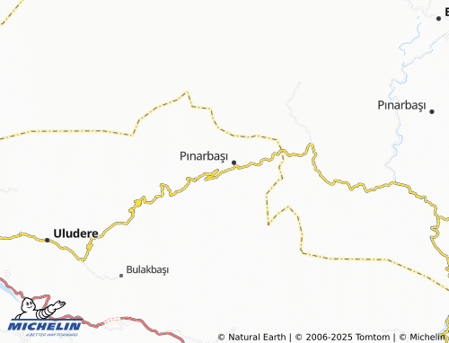 MICHELIN Uzungeçit map - ViaMichelin