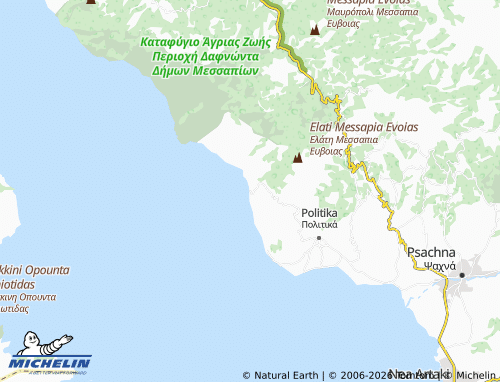 Carte MICHELIN Dafni - ViaMichelin