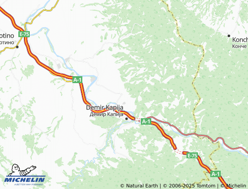 MICHELIN Koreshnica map - ViaMichelin