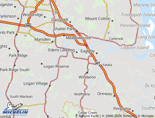 Mappa MICHELIN Holmview - ViaMichelin