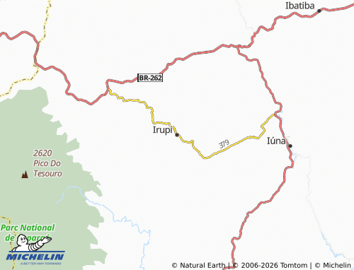 MICHELIN Irupi map - ViaMichelin