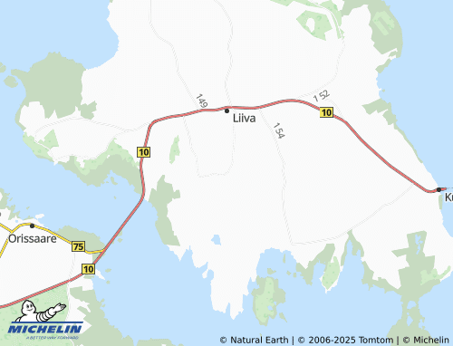 MICHELIN Suuremõisa map - ViaMichelin