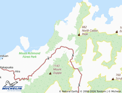 Mapa MICHELIN Whangamoa - ViaMichelin
