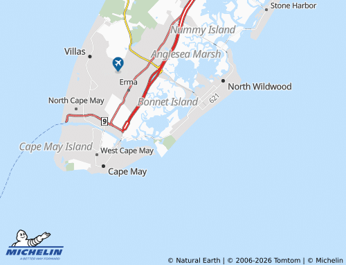 Mappa MICHELIN Diamond Beach - ViaMichelin