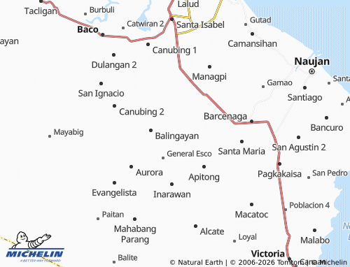 Mappa MICHELIN Paniquian - ViaMichelin
