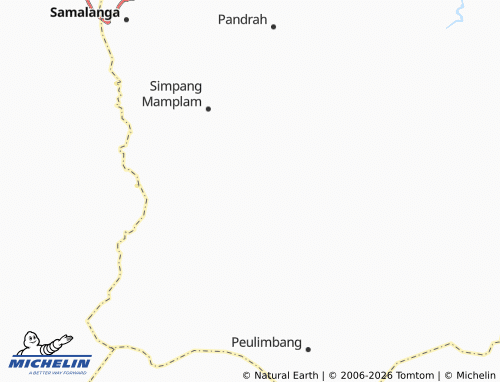 Kaart MICHELIN Blang Sama Gadeng - ViaMichelin