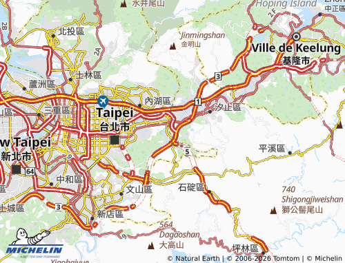 Mapa MICHELIN nan gang zi - ViaMichelin
