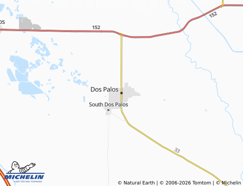 Mapa MICHELIN Dos Palos - ViaMichelin