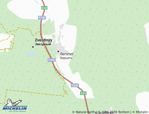 MICHELIN-Landkarte Solnechnyy SNT - ViaMichelin