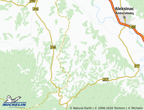 Carte MICHELIN Radevce - ViaMichelin