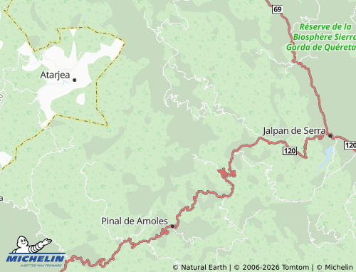 Mapa MICHELIN Derramadero de Juárez - ViaMichelin