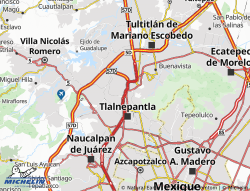 Mapa MICHELIN La Azteca - ViaMichelin