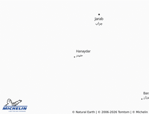 MICHELIN-Landkarte Hanaydar - ViaMichelin