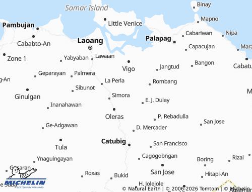 MICHELIN Abaton map - ViaMichelin