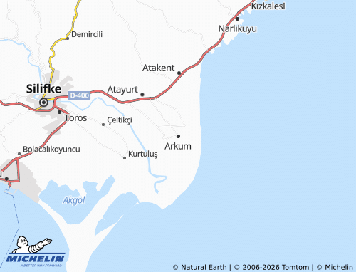 Mappa MICHELIN Arkum - ViaMichelin