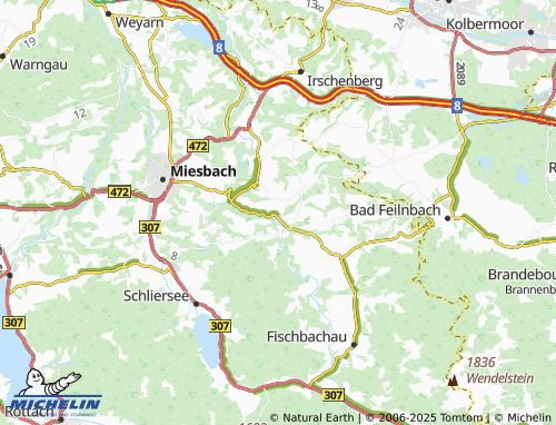 Mapa MICHELIN Deining - ViaMichelin