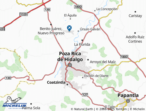 Mapa MICHELIN Colonia Óscar Torres Pancardo - ViaMichelin