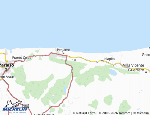 Mapa MICHELIN Aquiles Serdán - ViaMichelin