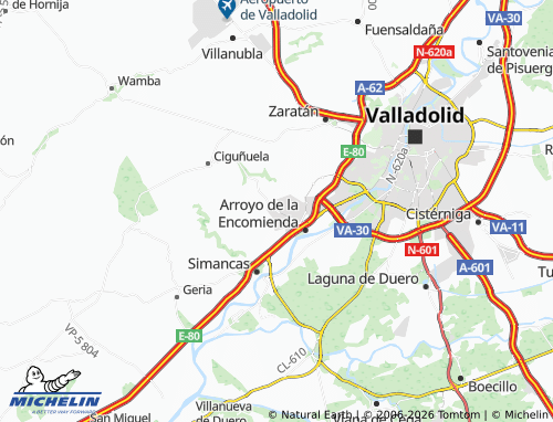 MICHELIN Mochos map - ViaMichelin