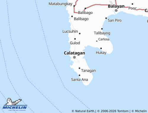 MICHELIN Barangay 2 map - ViaMichelin