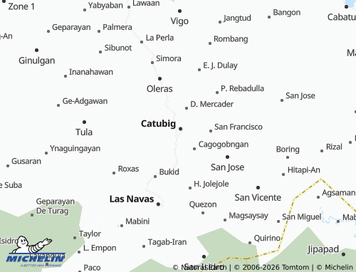 MICHELIN Cagbugna map - ViaMichelin