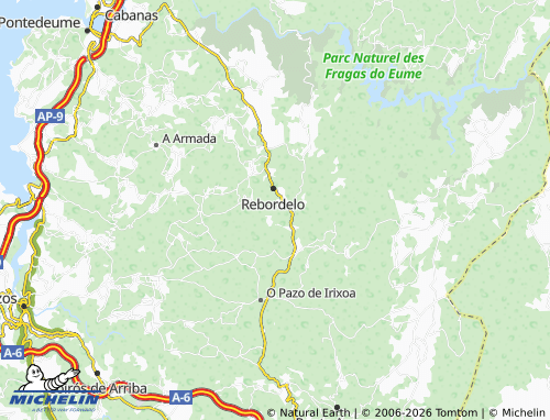 Mappa MICHELIN Monfero - ViaMichelin