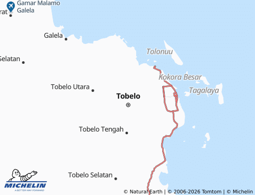 Mappa MICHELIN Wari Ino - ViaMichelin
