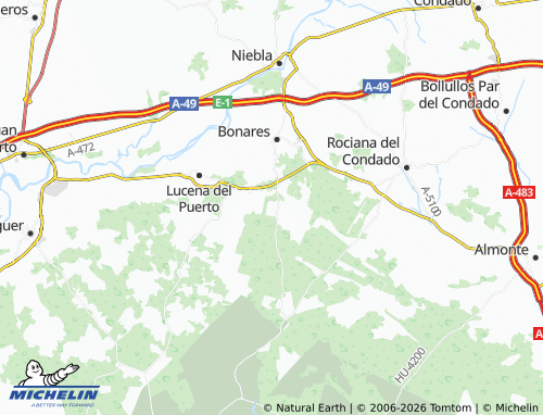 Mappa MICHELIN Los Lobos - ViaMichelin