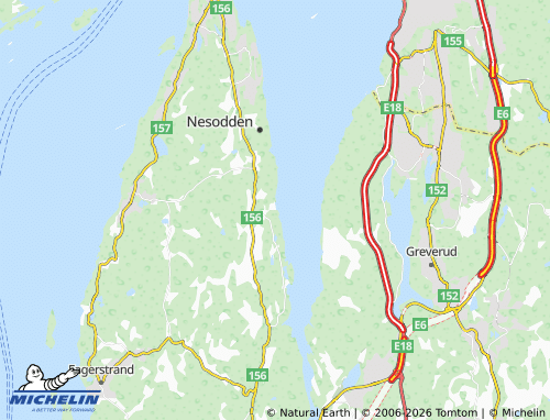 MICHELIN Bomansvik map - ViaMichelin